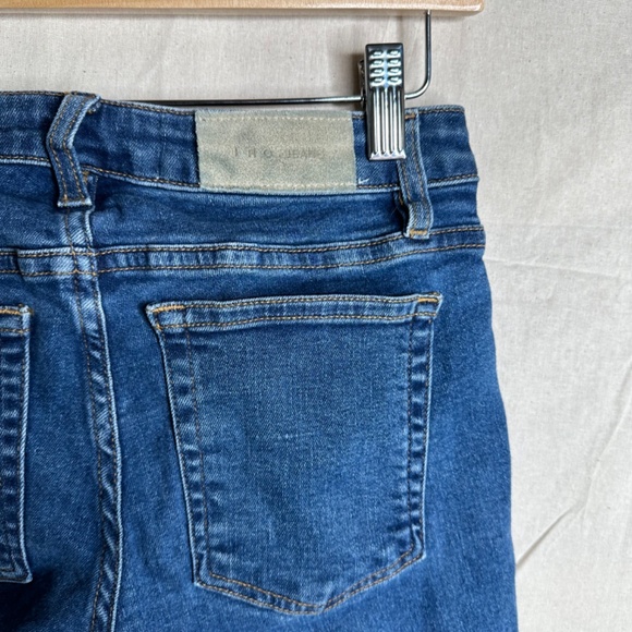 IRO Medium Wash Fragile Mid Rise Stretch Skinny Raw Hem Jeans Size 29 - Picture 6 of 10